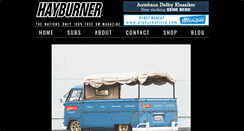Desktop Screenshot of hayburner.co.uk