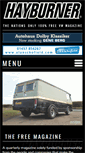 Mobile Screenshot of hayburner.co.uk